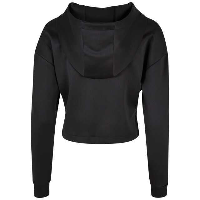 Urban Classics Dames korte scuba crop hoodie UTTN1181_black large