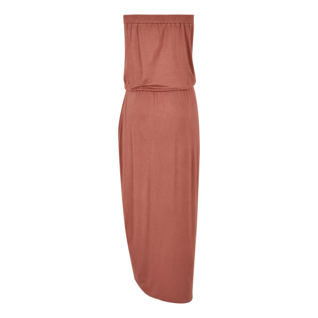 Urban Classics Dames viscose bandeau jurk UTTN118_terracotta large