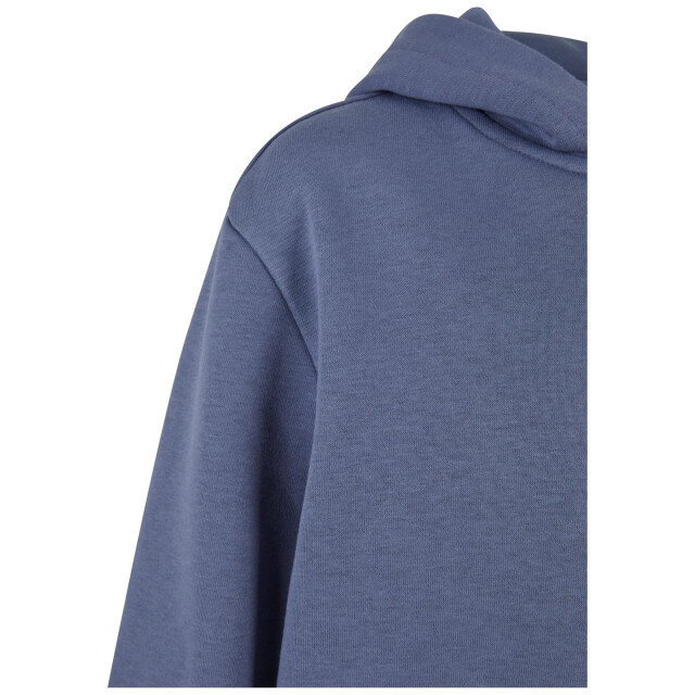 Urban Classics Jongens half zip boxy hoodie UTTN1132_vintageblue large