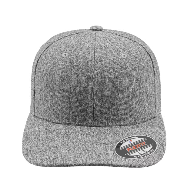 Flexfit Uniseks volwassen effen honkbalpet UTTN1169_heathergrey large