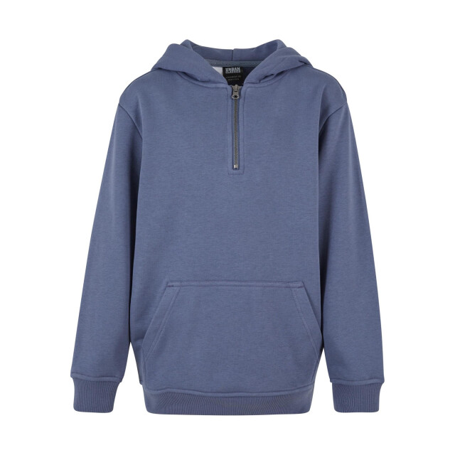 Urban Classics Jongens half zip boxy hoodie UTTN1132_vintageblue large