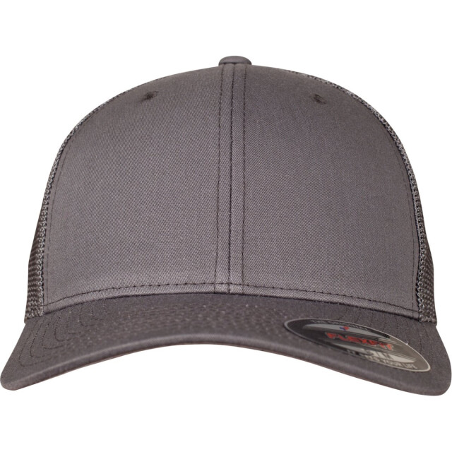 Flexfit Truckerpet van gaas UTTN1157_darkgrey large