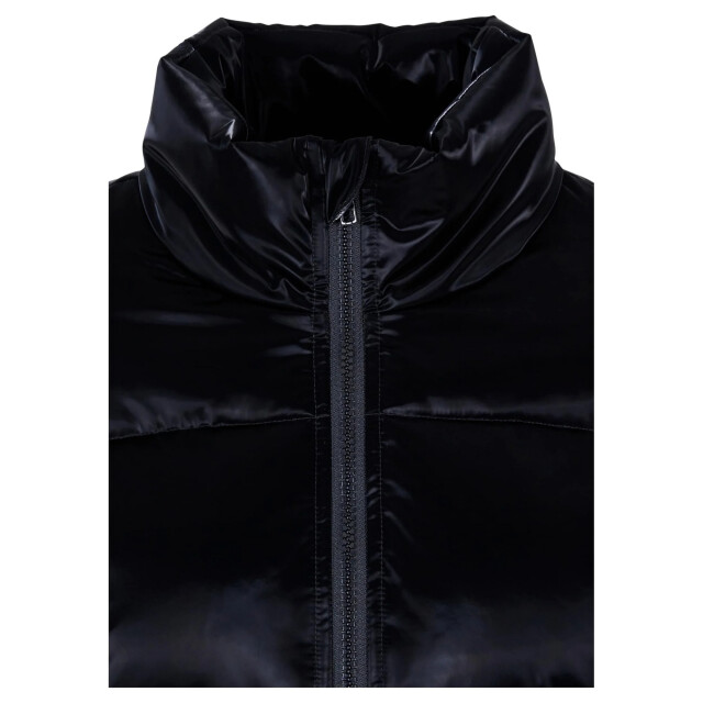Urban Classics Dames sharkskin pufferjack UTTN1117_black large