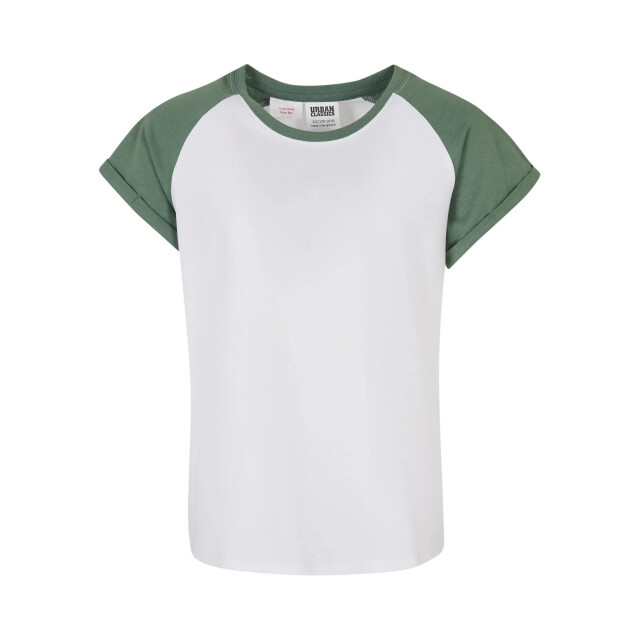 Urban Classics Meisjes contrast raglan t-shirt (set van 2) UTTN1145_salviawhiteblack large