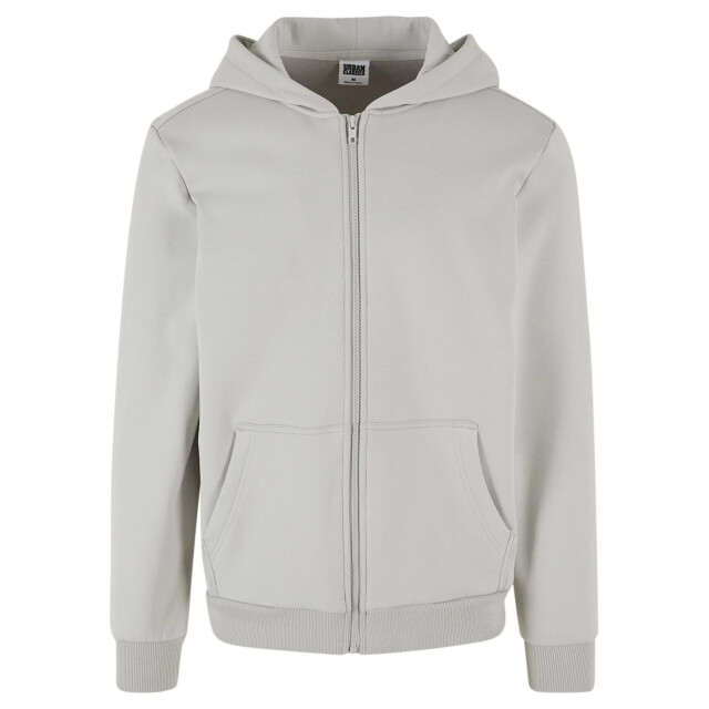 Urban Classics Heren cozy full zip hoodie UTTN1148_lightasphalt large