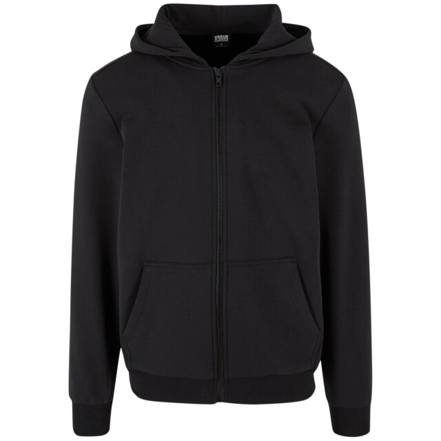 Urban Classics Heren cozy full zip hoodie UTTN1148_black large
