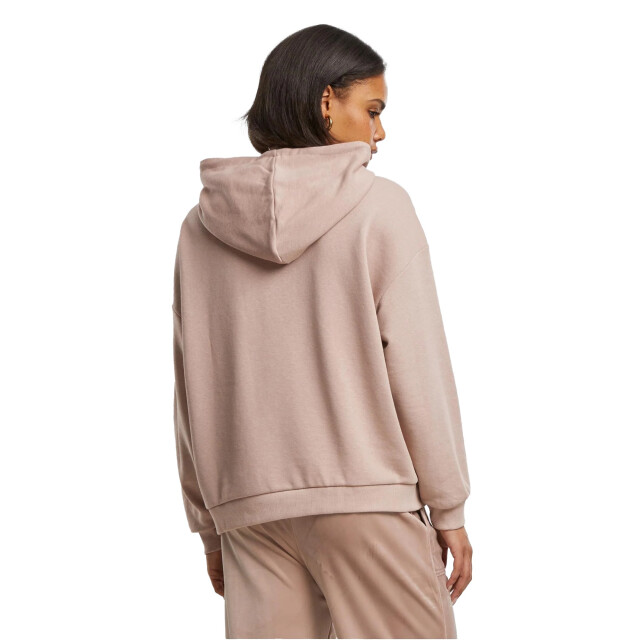 Urban Classics Dames terrycloth oversized hoodie UTTN1109_duskrose large