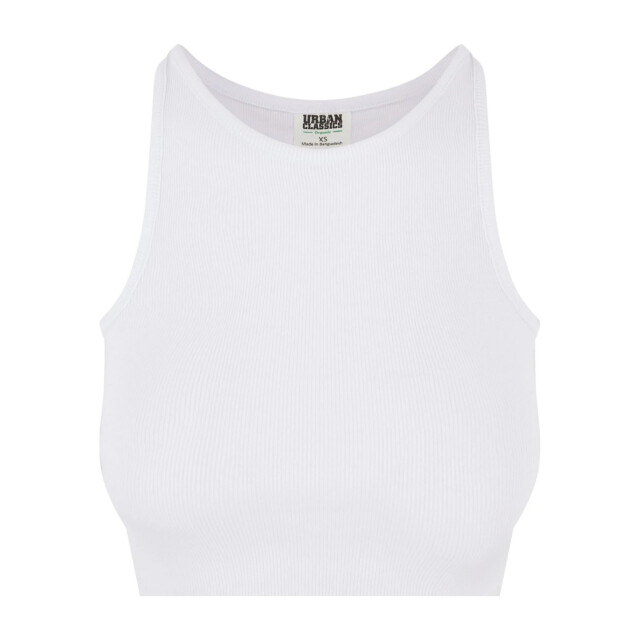Urban Classics Dames geribde organic gewatteerde top (set van 2) UTTN1141_whiteblack large