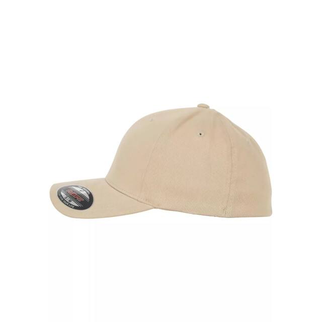 Flexfit Geborstelde keperstof baseball cap UTTN1195_khaki large