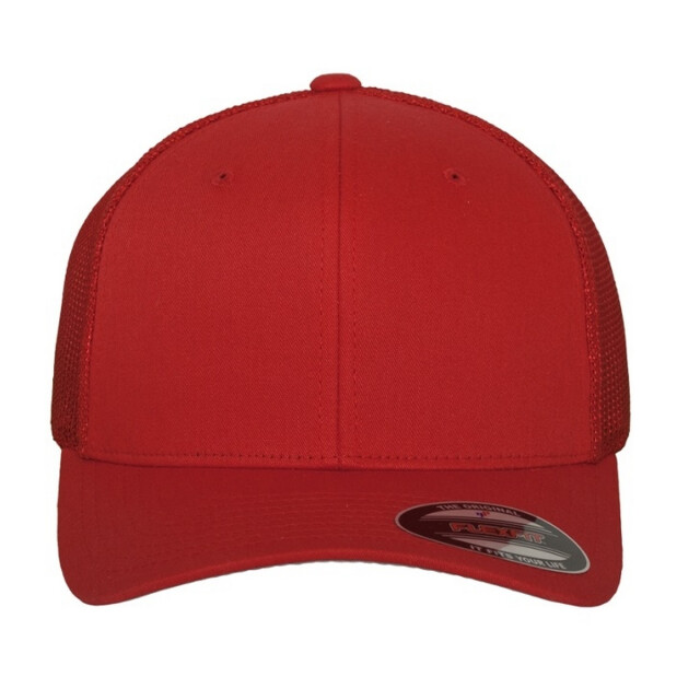 Flexfit Truckerpet van gaas UTTN1157_red large