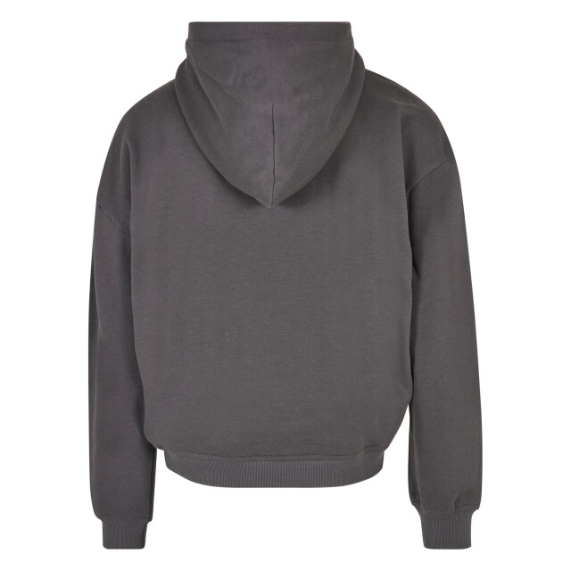 Urban Classics Heren quarter zip boxy hoodie UTTN1105_darkshadow large