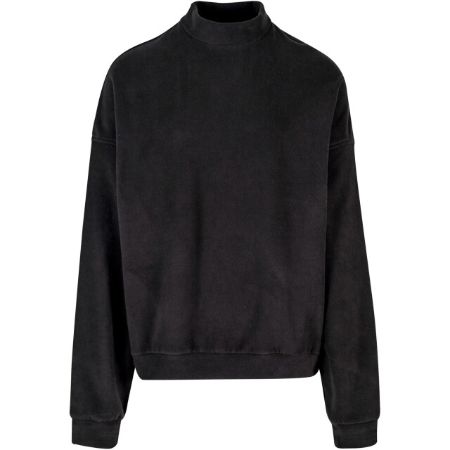Urban Classics Heren polar fleece oversized sweatshirt UTTN1122_black large