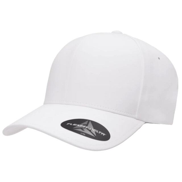Flexfit Delta plain baseball cap UTTN1091_white large