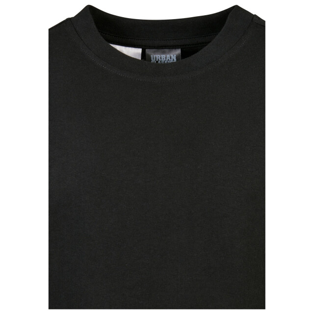 Urban Classics Jongens zwaar katoen boxy t-shirt met lange mouwen UTTN1084_black large
