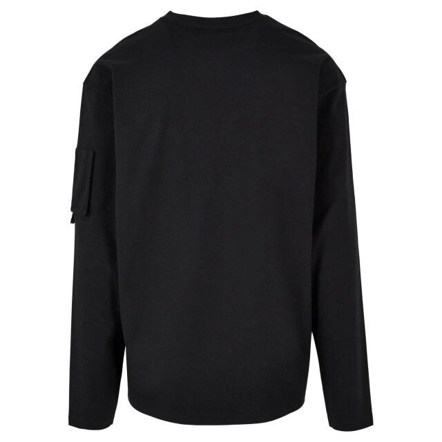 Urban Classics Heren mouw pocket t-shirt UTTN1087_black large