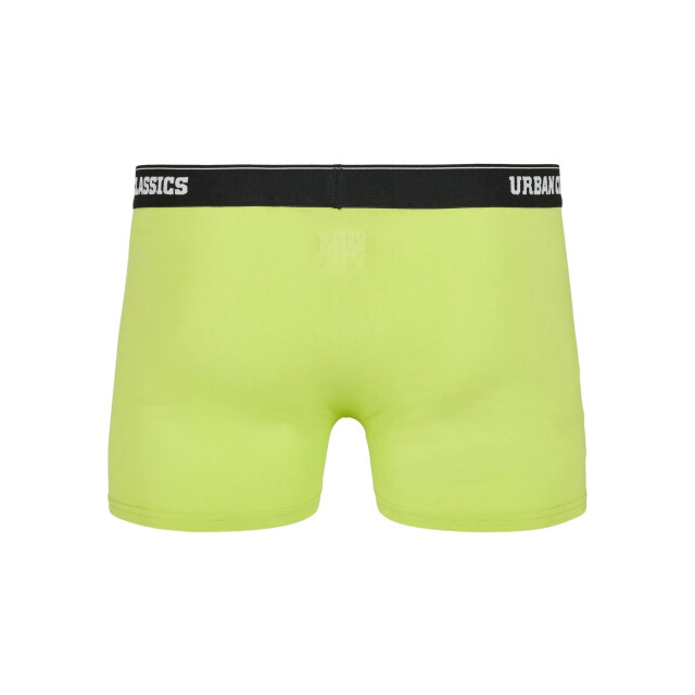 Urban Classics Heren island boxershorts (pack of 3) UTTN1083_blacklimegrey large