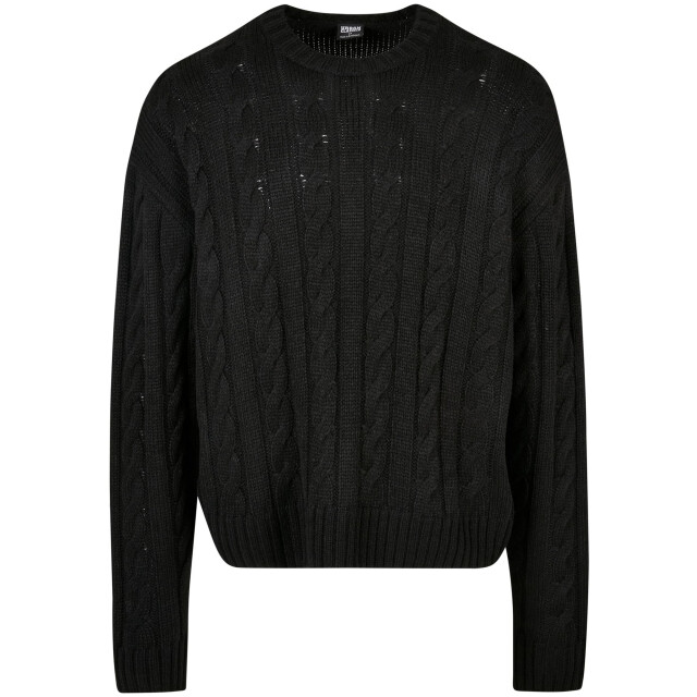Urban Classics Heren boxy sweatshirt UTTN1179_black large