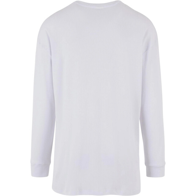 Urban Classics Heren geribde organic boxy trui met lange mouwen UTTN1093_white large