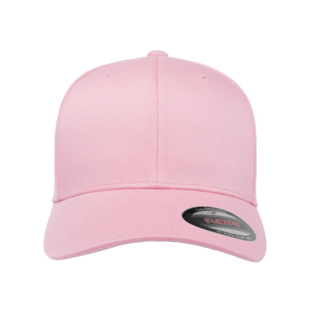 Flexfit Kinder/kinder wooly combed baseball cap UTTN1137_pink large