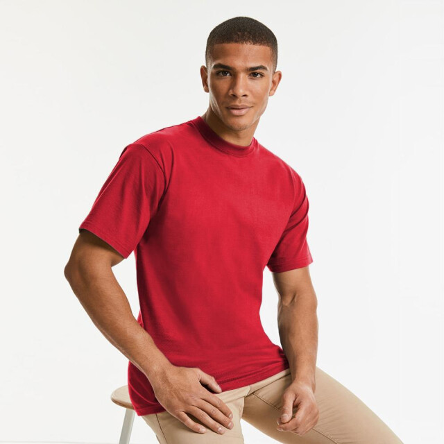 Jerzees Colours Heren klassiek t-shirt met korte mouwen UTFK731_classicred large