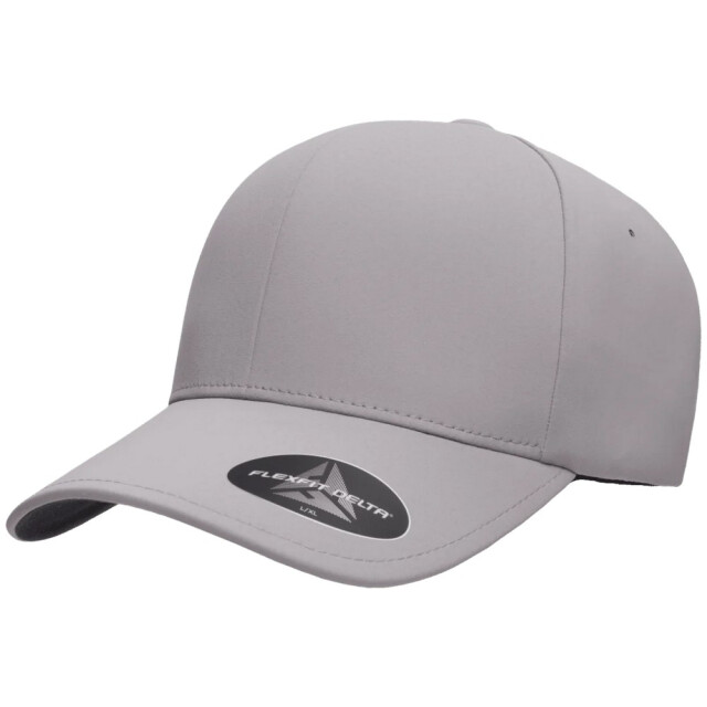 Flexfit Delta plain baseball cap UTTN1091_silver large