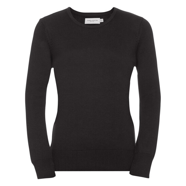 Russell Athletic Collectie dames v-hals gebreide trui UTFK732_charcoalmarl large