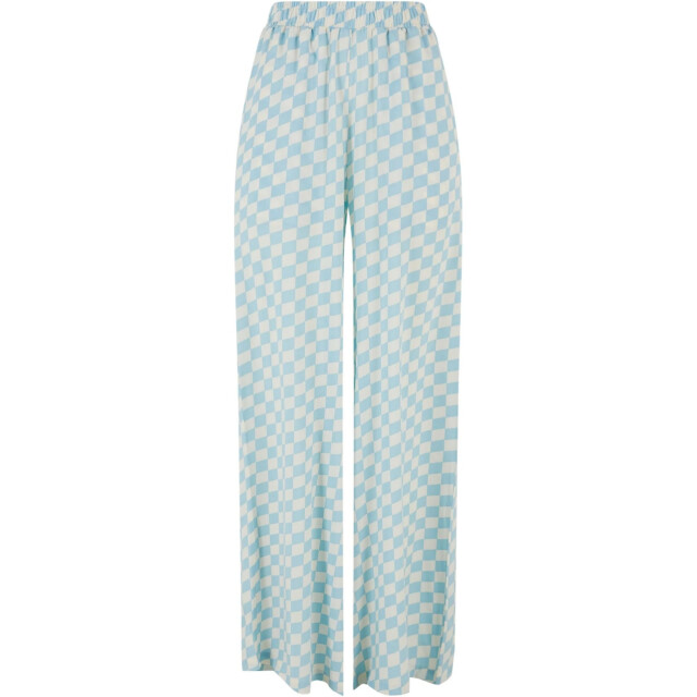 Urban Classics Dames viscose resort broek UTTN1120_oceanblue large