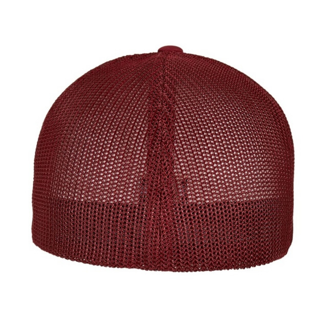 Flexfit Truckerpet van gaas UTTN1157_cranberry large