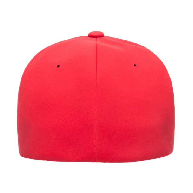 Flexfit Delta plain baseball cap UTTN1091_red large