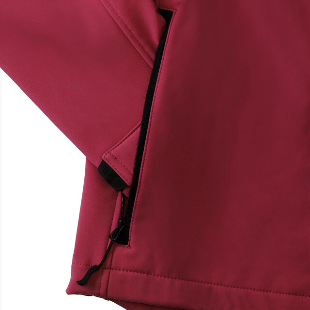 Russell Athletic Heren 3 laags zacht schaaltje giletjasje UTFK721_classicred large