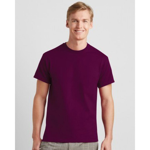 Jerzees Colours Heren klassiek t-shirt met korte mouwen UTFK731_burgundy large