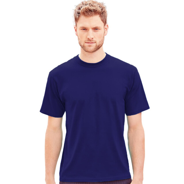 Jerzees Colours Heren klassiek t-shirt met korte mouwen UTFK731_purple large