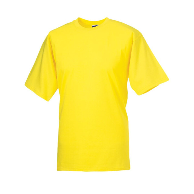 Jerzees Colours Heren klassiek t-shirt met korte mouwen UTFK731_yellow large