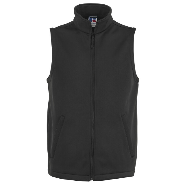 Russell Athletic Heren smart softshell gilet jacket UTFK719_black large