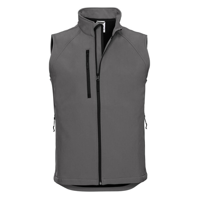 Russell Athletic Heren 3 laags zacht schaaltje giletjasje UTFK721_titanium large