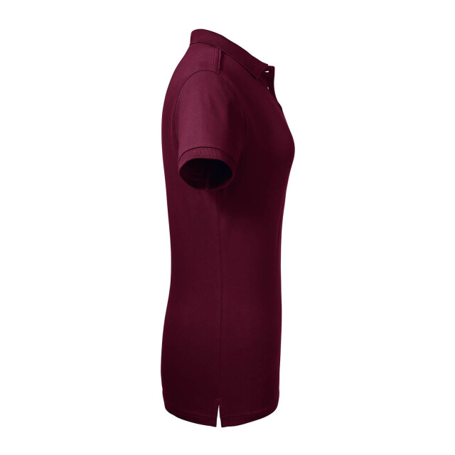 Russell Athletic Dames op maat gemaakte stretch polo UTFK729_burgundy large