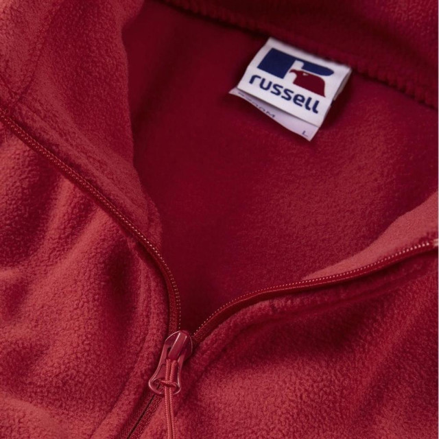 Russell Athletic Heren full zip outdoor fleece jacket UTFK714_classicred large