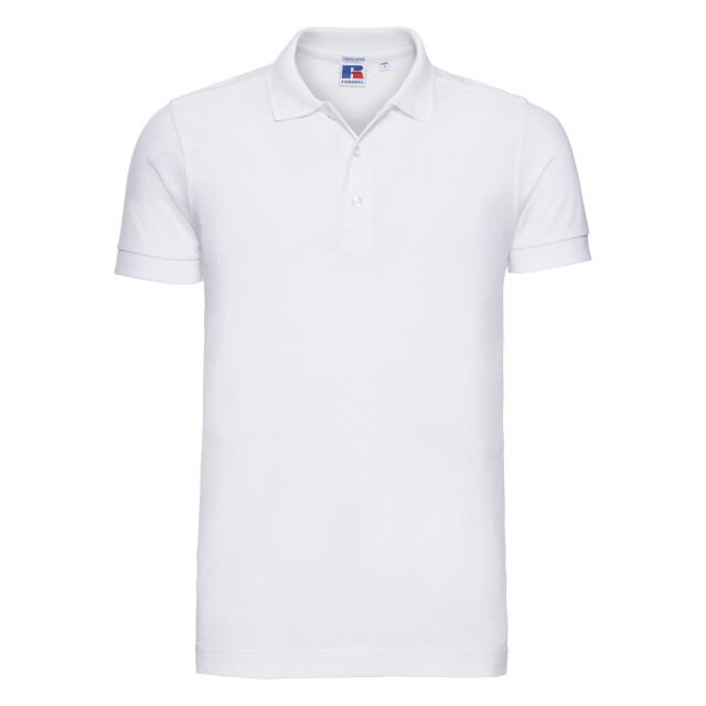 Russell Athletic Heren rekken korte mouw poloshirt UTFK703_white large