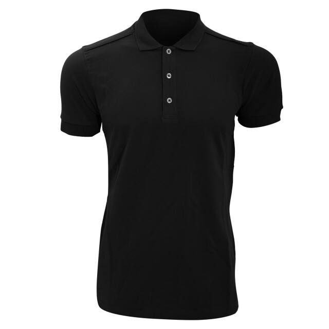 Russell Athletic Heren rekken korte mouw poloshirt UTFK703_black large