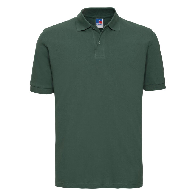 Russell Athletic Heren 100% katoenen korte mouw poloshirt UTFK704_bottlegreen large