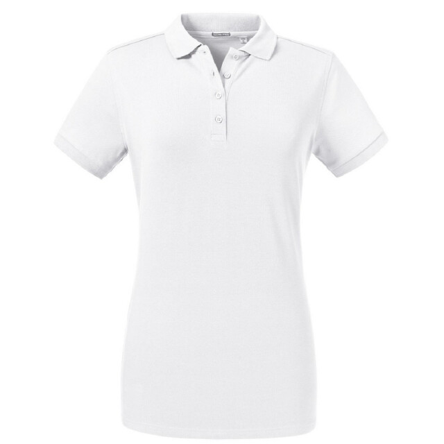 Russell Athletic Dames op maat gemaakte stretch polo UTFK729_white large