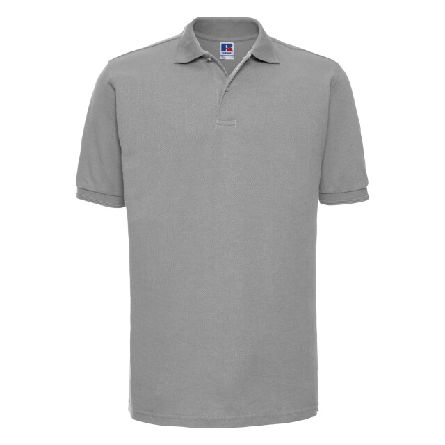 Russell Athletic Heren ripple collar & manchet poloshirt met korte mouwen UTFK708_lightoxford large