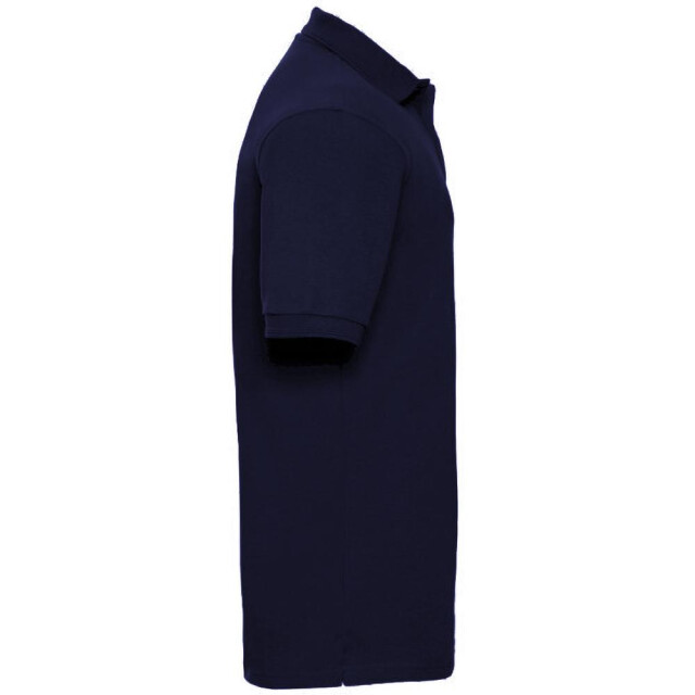 Russell Athletic Heren ripple collar & manchet poloshirt met korte mouwen UTFK708_frenchnavy large