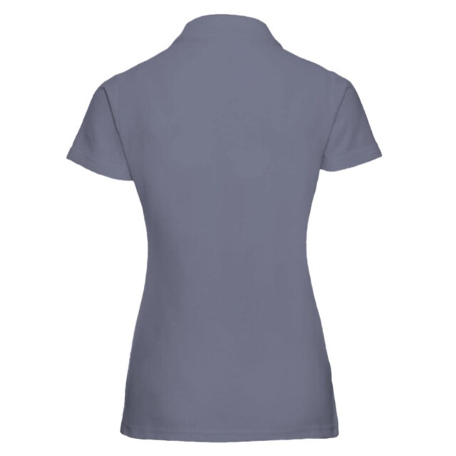 Jerzees Colours Dames 65/35 poloshirt met korte mouwen en harde kraagpijpen UTFK700_convoygrey large