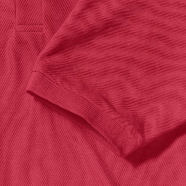 Jerzees Colours Russell mens klassiek poloshirt met korte mouwen van katoen UTFK701_classicred large