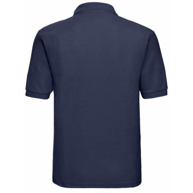 Jerzees Colours Russell mens klassiek poloshirt met korte mouwen van katoen UTFK701_frenchnavy large