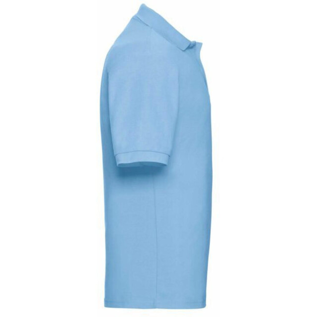 Jerzees Colours Russell mens klassiek poloshirt met korte mouwen van katoen UTFK701_skyblue large