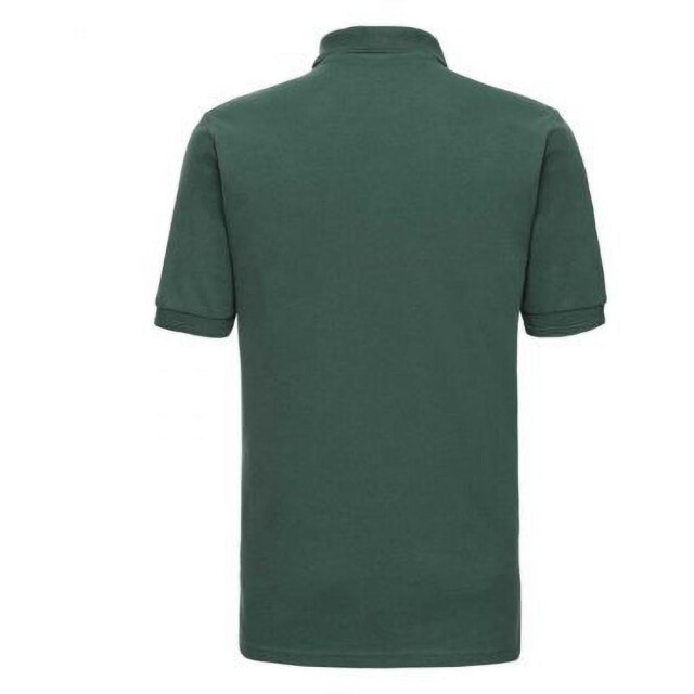 Russell Athletic Heren ripple collar & manchet poloshirt met korte mouwen UTFK708_bottlegreen large