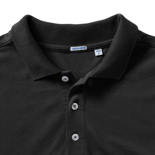 Russell Athletic Heren rekken korte mouw poloshirt UTFK703_black large