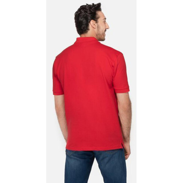 Russell Athletic Heren 100% katoenen korte mouw poloshirt UTFK704_classicred large